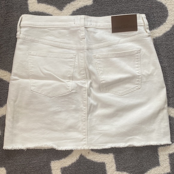 J Crew White Denim Skirt - Picture 5 of 6